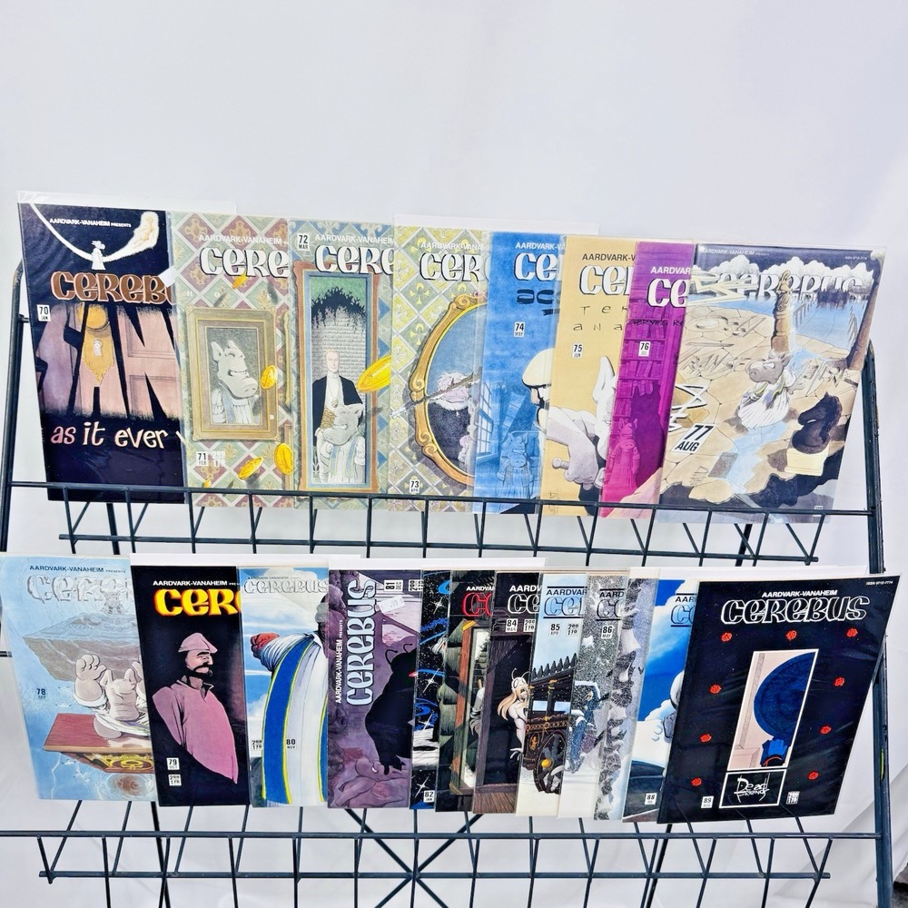 Cerebus the Aardvark 70-89‎ Lot Vanaheim Comics Dave Sim Sacred Wars